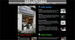 Desktop Screenshot of dreamworks.be