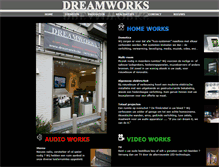 Tablet Screenshot of dreamworks.be